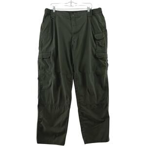 5.11 Tactical Cargo Pants Mens 42x32 Green Ripstop Utility Outdoor Work